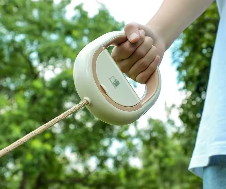 Laisse Rétractable Premium avec Distributeur de Sacs Intégré