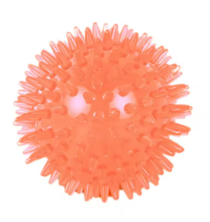 Balle à mâcher résistante pour chiens, élastique, flottante et grinçante. Convient aux petits, moyens et grands chiens pour jouer, mâcher et rapporter.