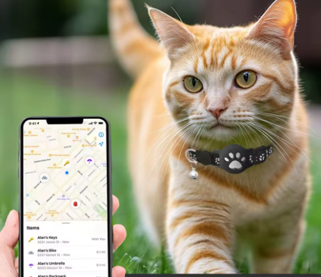 Traceur GPS pour Chien et Chat – Compatible Apple Localiser (Find My)