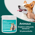 Doigtiers Nettoyants Dentaires pour Chien & Chat