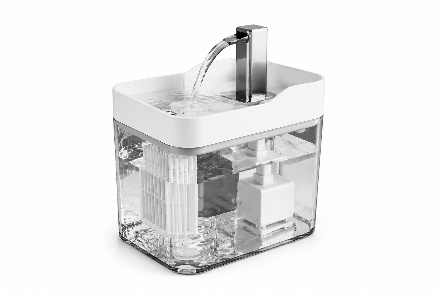 Fontaine à eau automatique USB 1,5 L pour chiens et chats